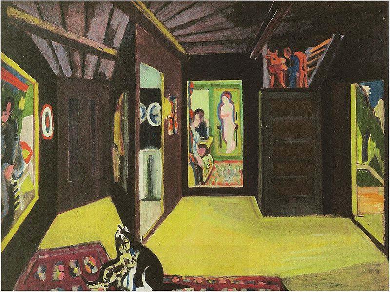 Ernst Ludwig Kirchner Mountain-atelier China oil painting art